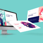 Página web profesional mostrando los beneficios de una página web para negocios, con diseño atractivo y funciones interactivas.