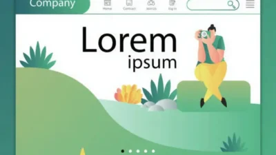 Diseño moderno y funcional de una landing page