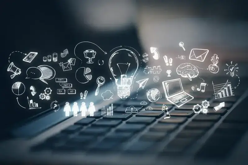 Secuencias de Email Marketing Automatizadas: Un esquema visual que muestra correos electrónicos programados para actividades de suscripción y compra.