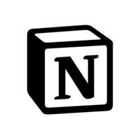 Logo de Notion AI, gestión del trabajo y del conocimiento con IA