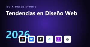 Tendencias en diseño web 2026, guía de Ogick Studio
