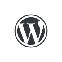 Logo de WordPress, gestor de contenidos para sitios web