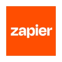 Logo de Zapier, automatización de procesos con IA sin código